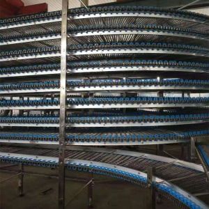 Cooling Leachate Moduler Belt Screw Conveyor for Warehouse Assembly Line