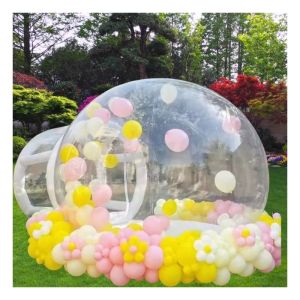 Customized Clear Bouncy Bubble Balloon House for Kids and Adults Max Capacity
