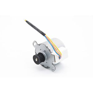 28mm Micro Stepper Motor 20cm Wire Length 0.3N.m Holding Torque Durable
