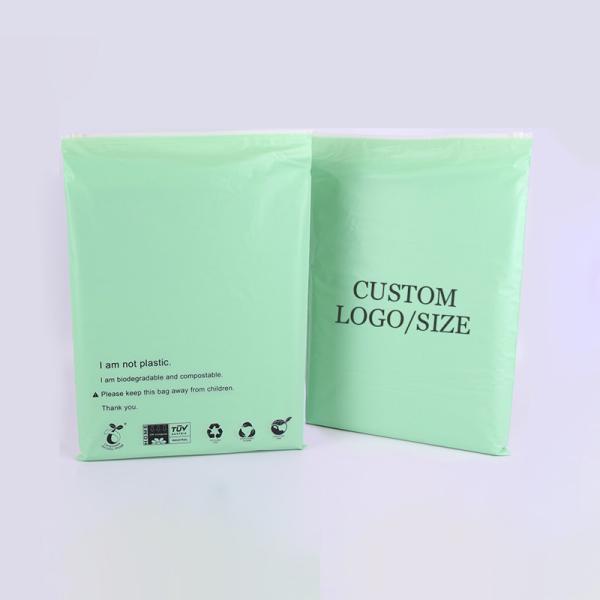 Quality Frosted Recycled Compostable Biodegradable Plastic Bag Matte With Zipper wholesale