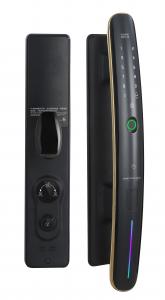 Cheap Luxury High Quality Digital Door Viewer Camera Biometric Fingerprint Smart Door Lock Smartphone Tuya Wifi App For Homes for sale