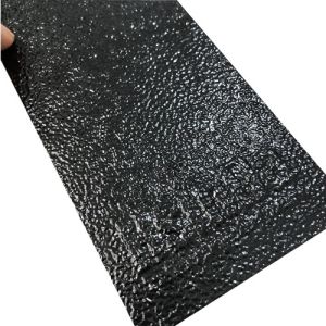 China Epoxy Polyester RAL9005 Wrinkle Texture Static Powder Coating Black Shagreen Big on sale