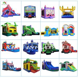 Multiple Styles Customization Commercial Residential Inflatable Water Slide