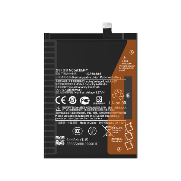 Original BM4Y 4520mAh Replacement Battery for Xiaomi Redmi K40 POCO F3 mi 11x Genuine