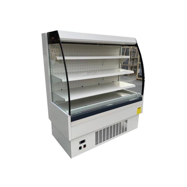 Quality 28" White Horizontal Open Air Merchandiser Cooler R290 Plug In wholesale