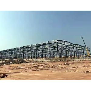 Heavy Duty Modern Prefabricated Steel Structure Construction For Warehouse