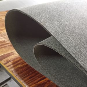 Customized 4mm Grey Felt Conveyor Belt for Oscillating Knife Cutting Machine