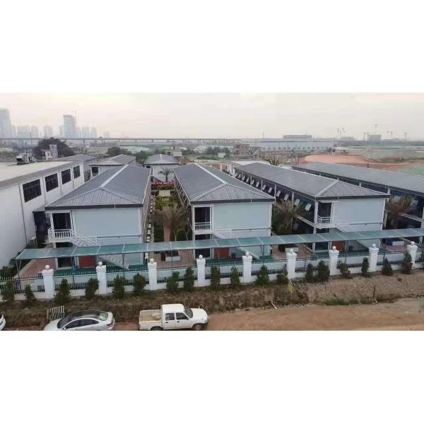 Quality Flat Pack Prefab Cabin Container House , Anti Seismic Portable Container House wholesale