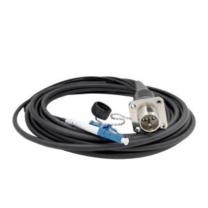 Rugged ODC-LC Plug Socket TPU Fiber Optical Patch Cord