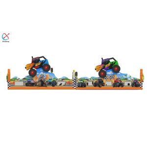 Commercial Giant Inflatable Obstacle Course Car Obstacle Course Bounce House