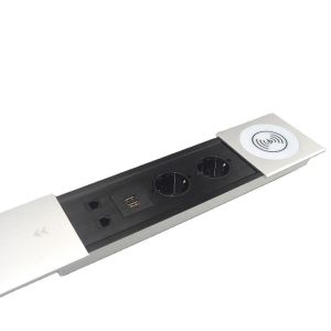 2020 new model multifunctional wireless charger slide table power socket with