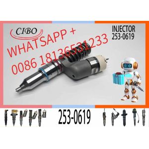 253-0619 Oem Fuel Injectors 10R-7232 239-4908 For 3406E Engine