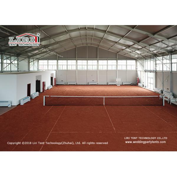 Quality 25m X 40m Dome Roof Arcum Tents For Tennis Courts And Padel Courts wholesale