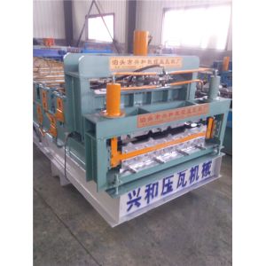 Double Layer Glazed Tile and Corrugated Tile Roofing Roll Forming Machine