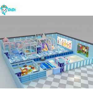 Cheap Commercial Macaron Themed Indoor Kids Amusement Park Long Lifespan for sale