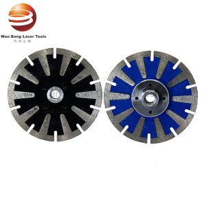 China 125mm Sintered T Segment Turbo Saw Blade With Deep Protective Teeth on sale