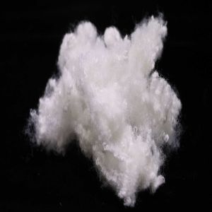 A Grade 51mm siliconized Hollow Polyester Fiber Recycled Fibre For Sofa Filling