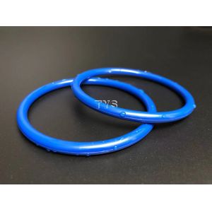 65x5mm PU Hydraulic O Rings Ozone Resistant Custom Size Blue Color