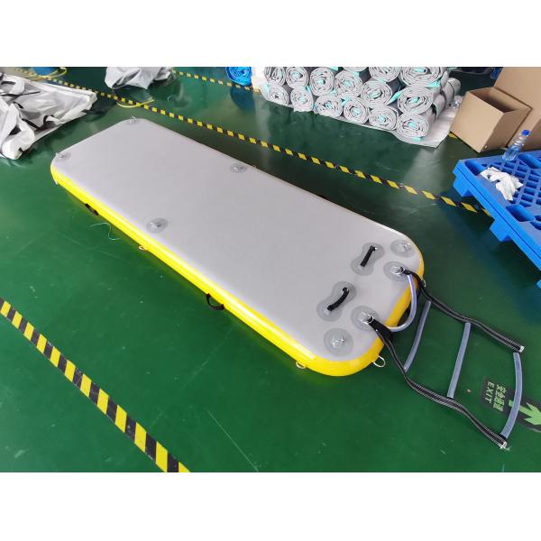 Custom Drop Stitch Fabric Floating Inflatable Patio Dock 3m 4m 5m 6m For Swim