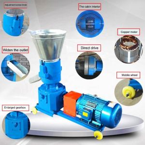 380V Poultry Feed Making Machine Floating Fish Pellet Making Machine