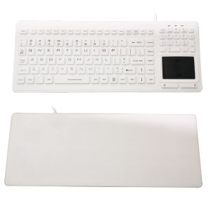 Anti Virus Medical Keyboard With Integrated Touchpad Completely Sealed IP68