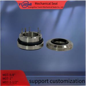 Food pump sanitary pump mechanical seal M07-5/8 M07-1 "M07-1-1/2" multi spring