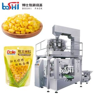 China Automatic Snack Popcorn Junk Food Potato Chips Filling And Packing Machine on sale