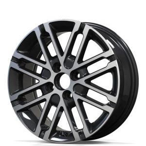 KIA Replica 15 16 Inch 5 Hole Alloy Wheels 15x5.5/6.5 PCB100mm CNC Machining