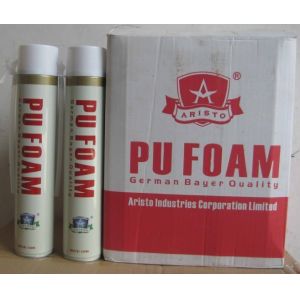 Fire Proof PU Foam Spray Can / Aerosol Polyurethane Foam Insulation B2 Grade
