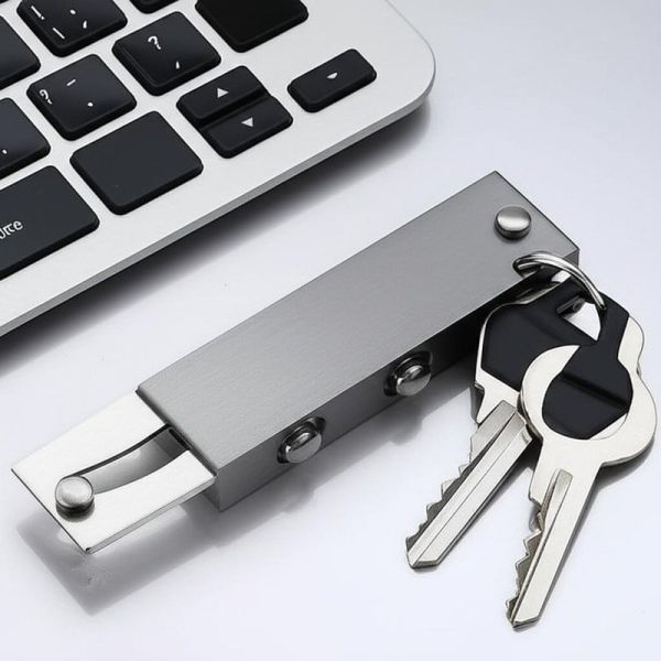 Steel Keychain Organizer Heavy Duty Keychain Holder Designed for Professional