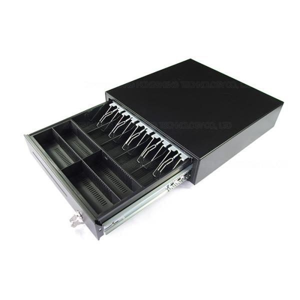 Quality Under Counter Cash Box / POS Cash Drawer With Usb Interface CE ROHS Approval 410D wholesale