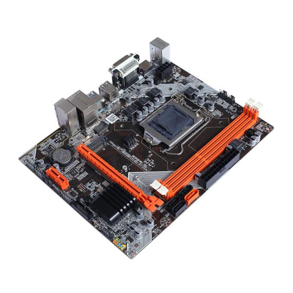 Quality Jieshuo G1630 CPU OEM B75 Motherboard LGA1155 Desktop PC Motherboard USB 3.0 wholesale