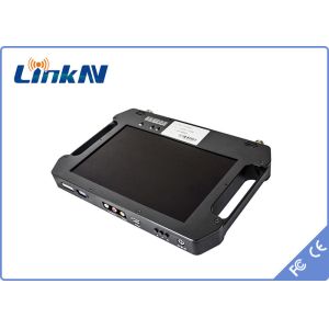 Cheap Police Handheld COFDM Video Receiver AES256 Encryption FHD H.264 with Display Battery Powered for sale