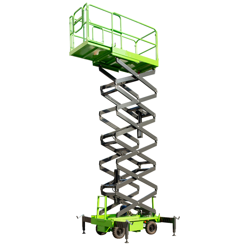 11 Meters Hydraulic Lift Platform Scissor Lifting Table For Aerial Work With