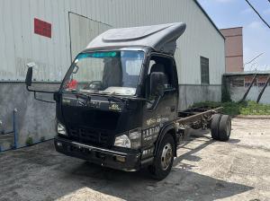 Cheap LHD Diesel Used Medium Duty Trucks , Isuzu Second Hand Commercial Vehicles for sale