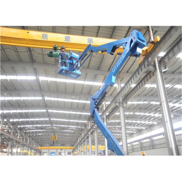 Quality Rough Terrain Electric Articulating Boom Lift Z-40E 12M 5.32*1.75*2.00m Overall Dimensions wholesale