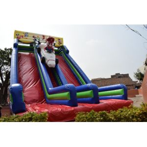 Big Inflatable Super Mario Subject High Slide Beautiful Inflatable Digital