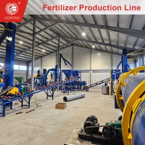 Gypsum Powder Granulation Line with 3-5T/H Capacity for Dry Granulation and 2