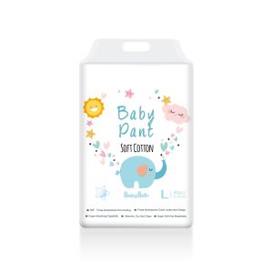 Custom Non Woven Fabrics Disposable Baby Diapers 500-1000ml Absorbency