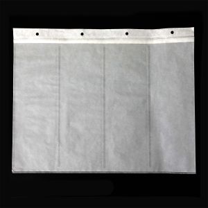 Environmentally Friendly Custom Paper Bags Rectangular Shape 35gsm Thickness