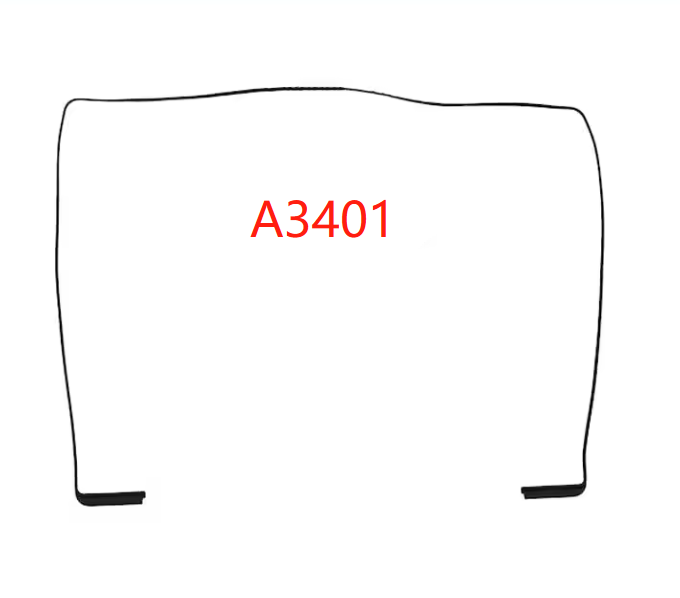 LCD Screen Front Bezel Rubber Ring for MacBook Pro 14 (Model A3401) – OEM Replacement Gasket Seal