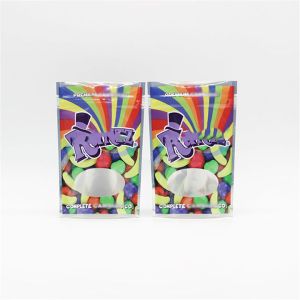 Cheap OEM Weed Bag Zip Lock 3.5G Resealable 110microns Soft Touch Material Smell Proof Mylar Bags for sale