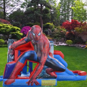 Custom Logo Printed Inflatable Pool Castle Bubble Bounce House with Packing Bag