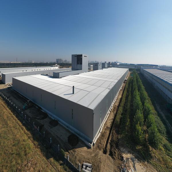 Large Span Prefabricated Metal Storage Buildings Steel Structure Storage