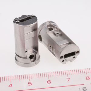China Bead Blasted MIM Metal Injection Molding , SUS304 Cylindrical Door Lock Parts on sale
