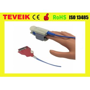Reusable Ms DCI-dc12 adult finger clip SpO2 sensor,10ft, 20pin for Rad-5,6,7,8