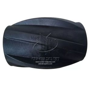 China Black Rubber Casing Bow Spring Centralizer Without Steel Ring on sale