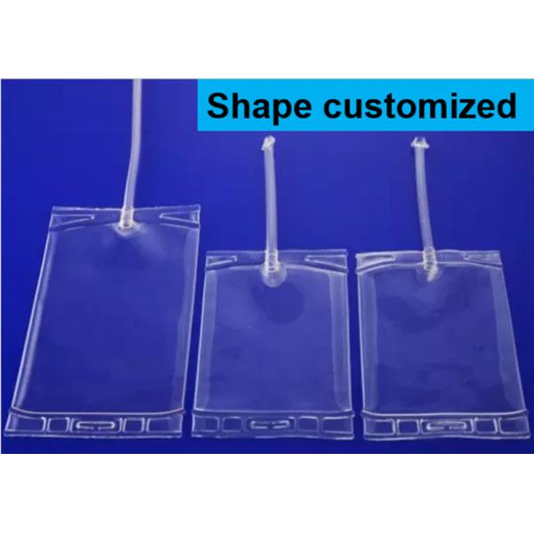 250ml 500ml Single Tube Double Tube Empty Soft PVC Medical Intravenous Saline Solution Bags IV Infusion Bag