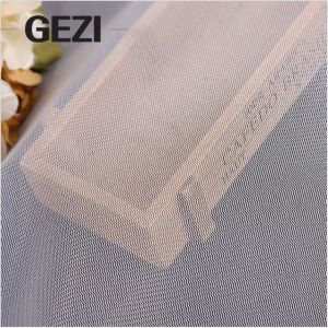 Quick Dry Floral Glitter Nylon Polyester Mesh Fabric for Laundry Bag Fabric