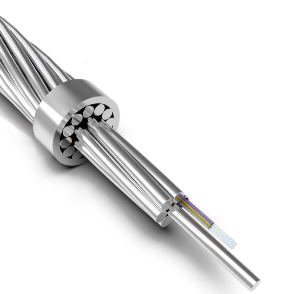 Quality 12 24 36 Core OPGW Fiber Optic Cable Data Transmission G652D G657A1 G657A2 wholesale